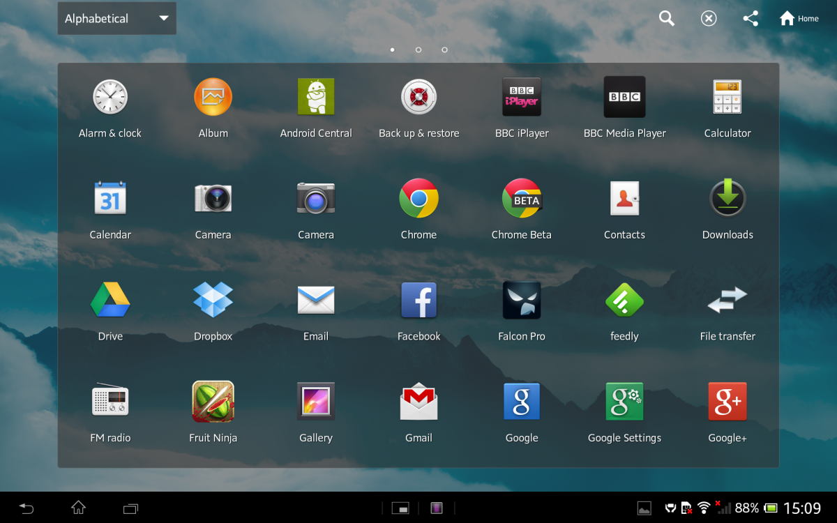 android os software download for tablet