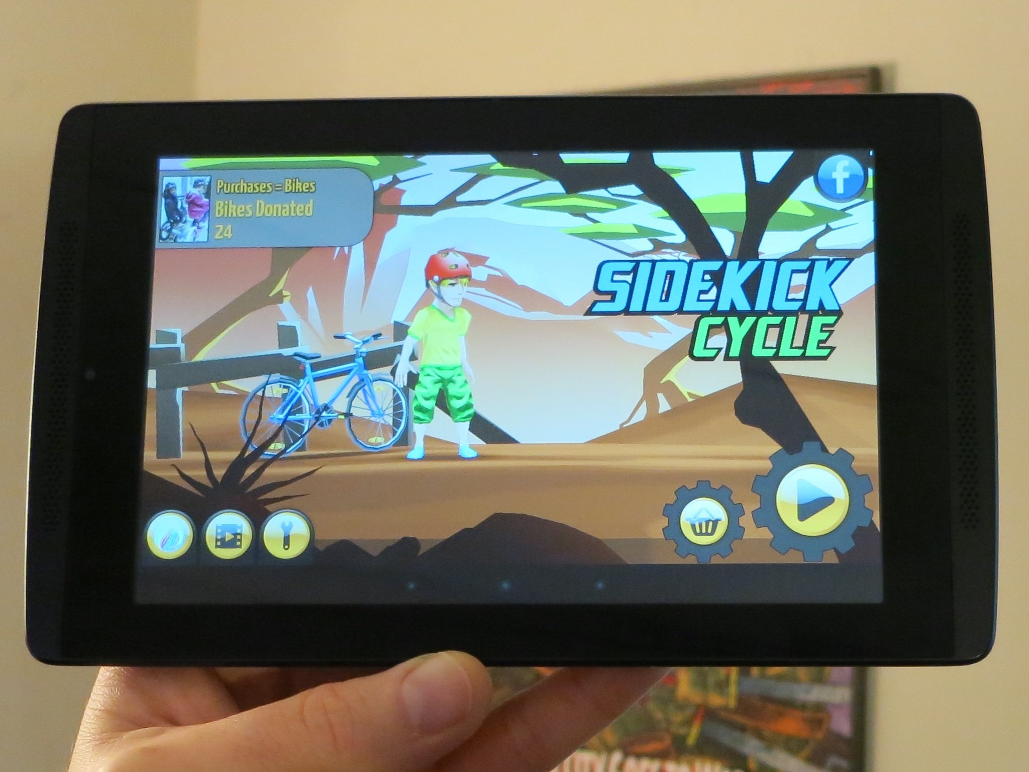 Sidekick Cycle rides onto Android EVGA Tegra Note 7