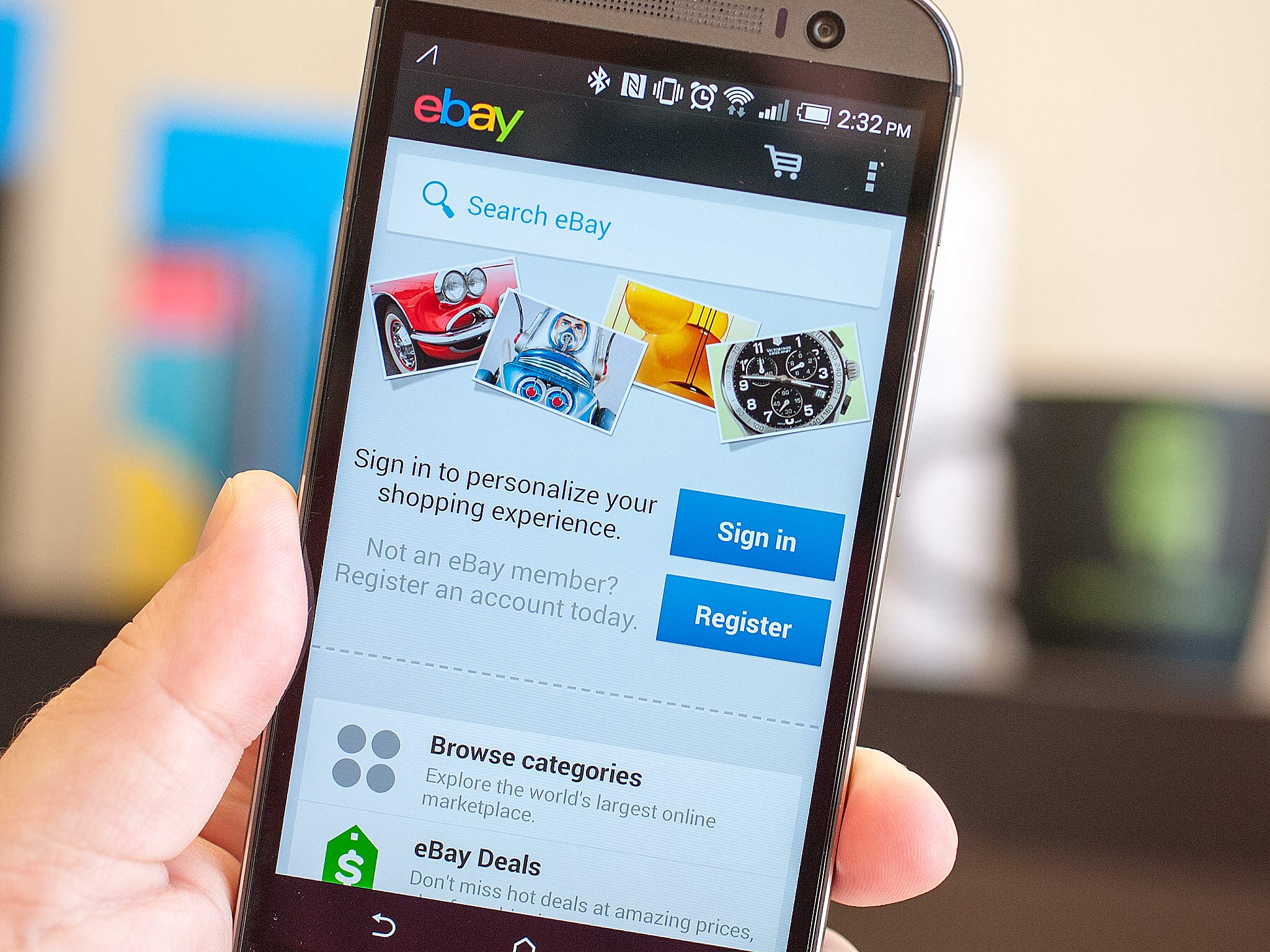 eBay app updated with interface tweaks and delivery schedule options