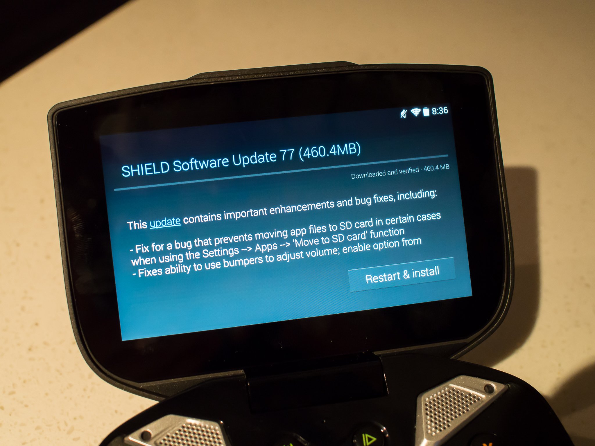 NVIDIA Shield update