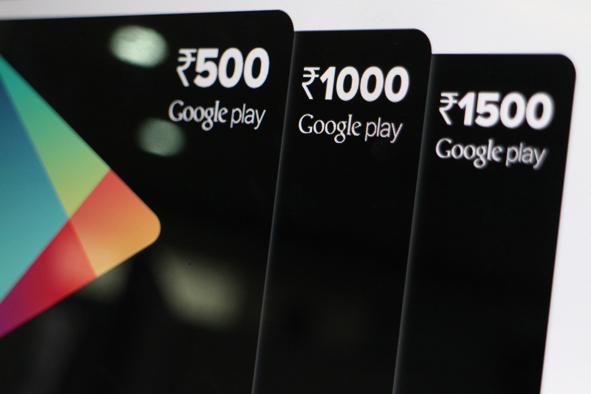 Google Play gift cards are now available in India