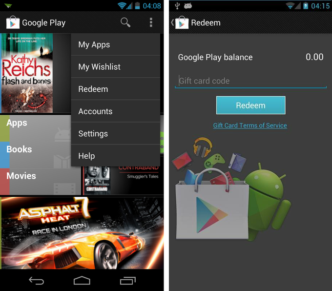Gift cards likely headed to Google Play, APK teardown reveals | Android How To Redeem Google Play Card On Family Link