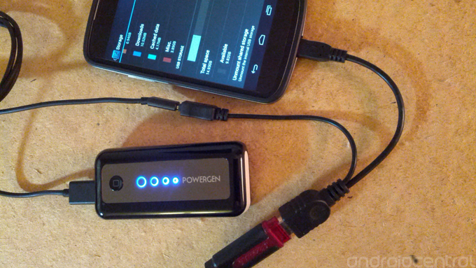 Powered OTG with USB Drive