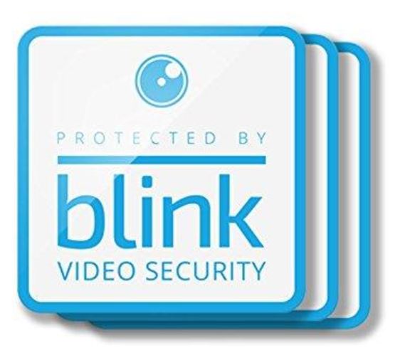 Blink security stickers