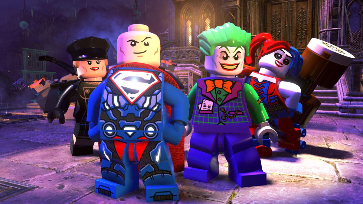 Lego heros and villains