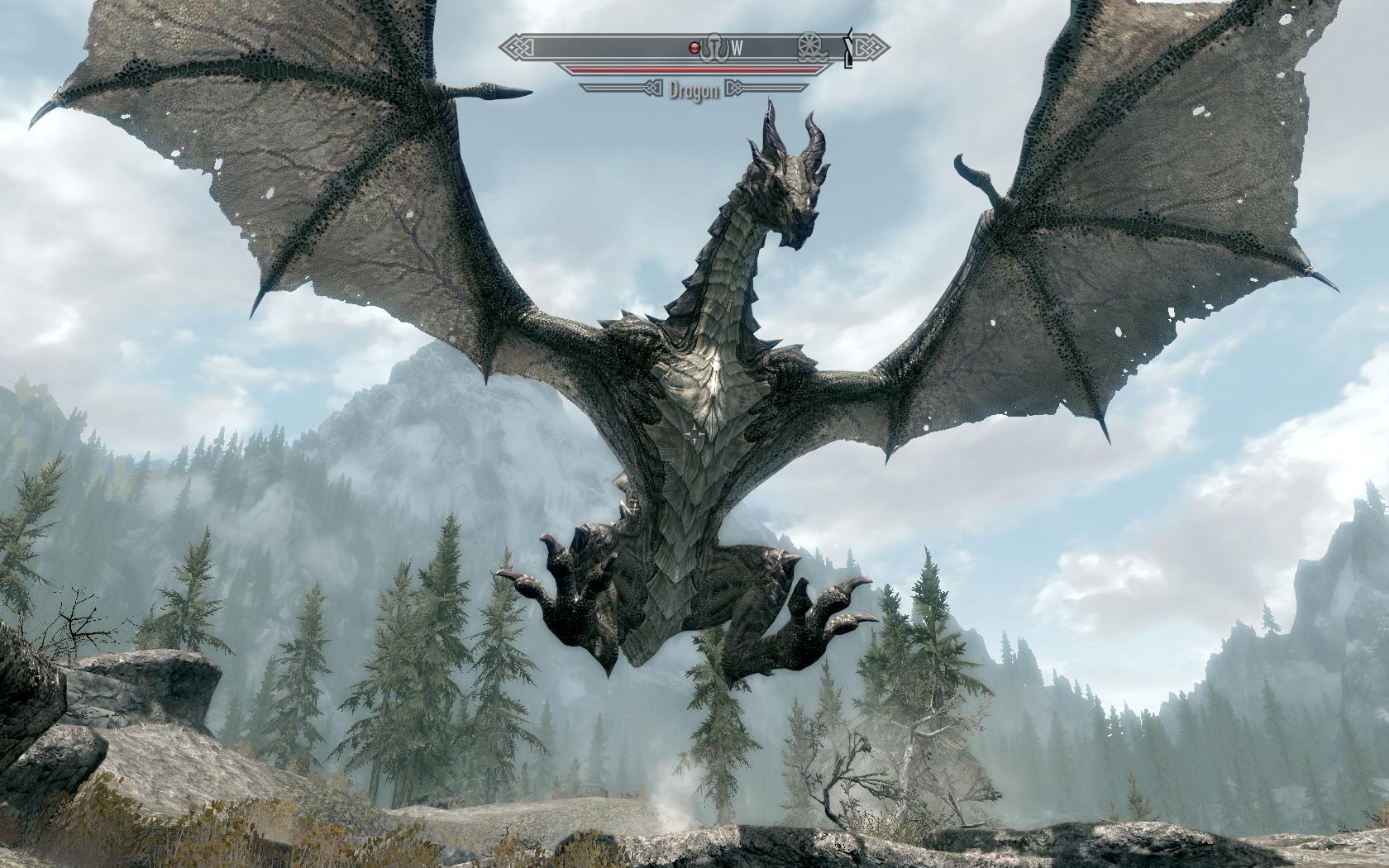 Skyrim dragon