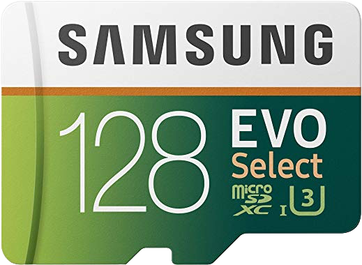 Cartão microSD Samsung EVO Select 128GB