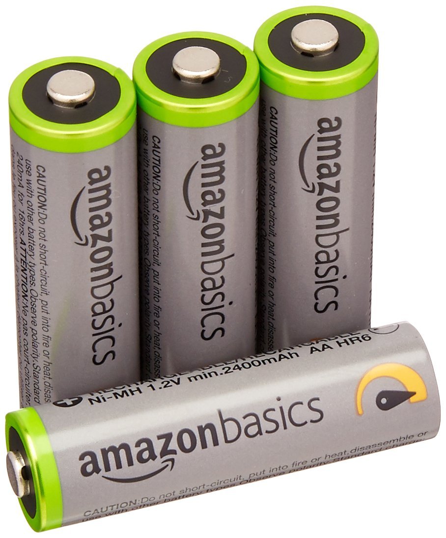 Amazon Basics Rechargeable batteries