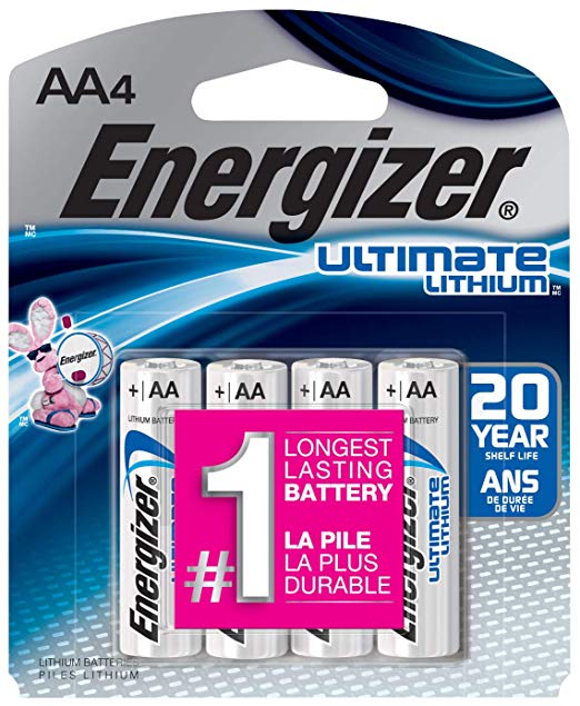Energizer Ultimate Lithium batteries