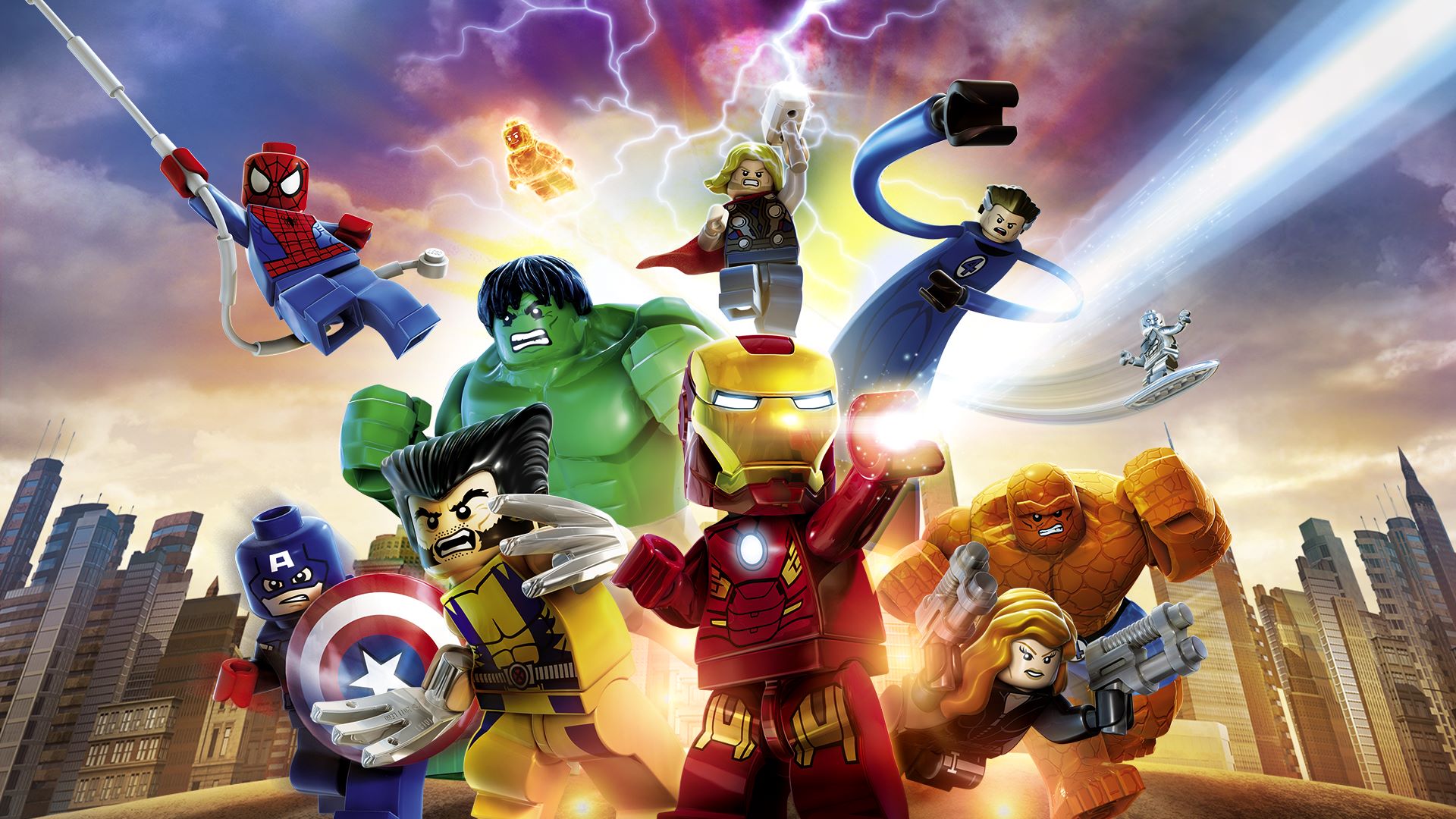 Lego Marvel poster