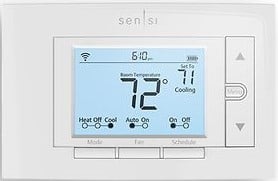 Emerson Sensi Wi-Fi smart thermostat render