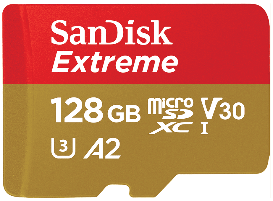 Sandisk Extreme 128 official render