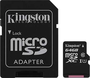 Kingston Canvas Select 64GB MicroSD Card