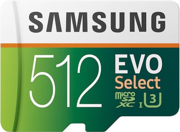 Samsung EVO Select 512GB MicroSDXC Card