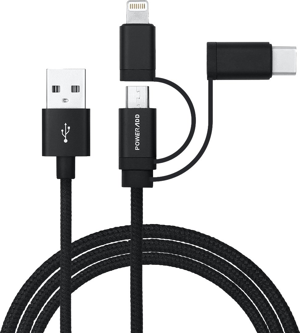 Poweradd Multi Charging Cable Render
