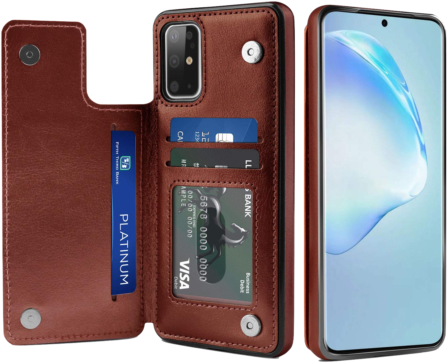 Venoro Pu Leather Wallet Case Galaxy S20 Plus