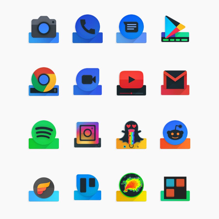 Ombre Icons Pixel
