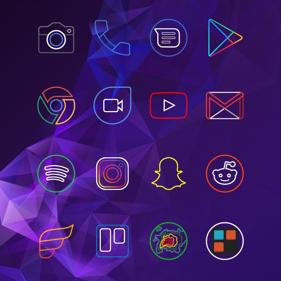 Outline Icons Pixel