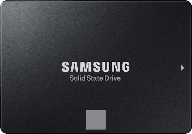 Samsung 860 EVO SSD Cropped Render