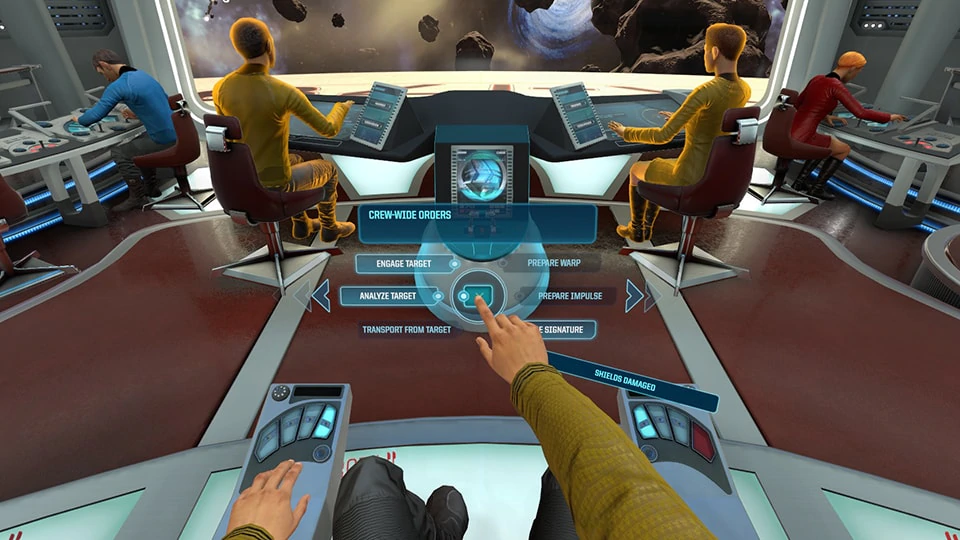 Best PS4 VR Games Star Trek Bridge Crew
