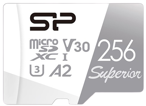 SP Silicon Power Superior 256GB microSD card
