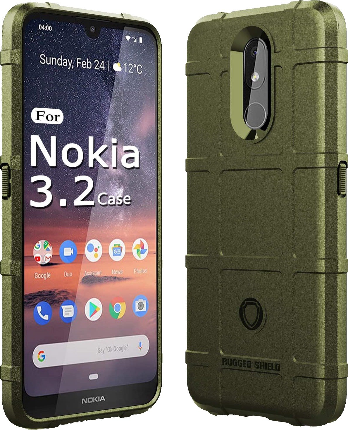 Sucnakp Rugged Nokia 3 2 Case Render