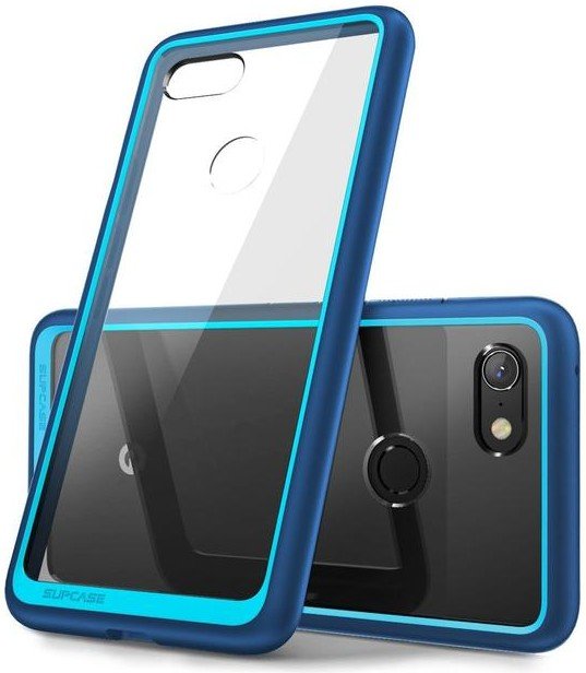Supcase UB Style Pixel 3 Case in Navy Blue