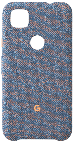 Google Fabric Pixel 4a Case in Blue