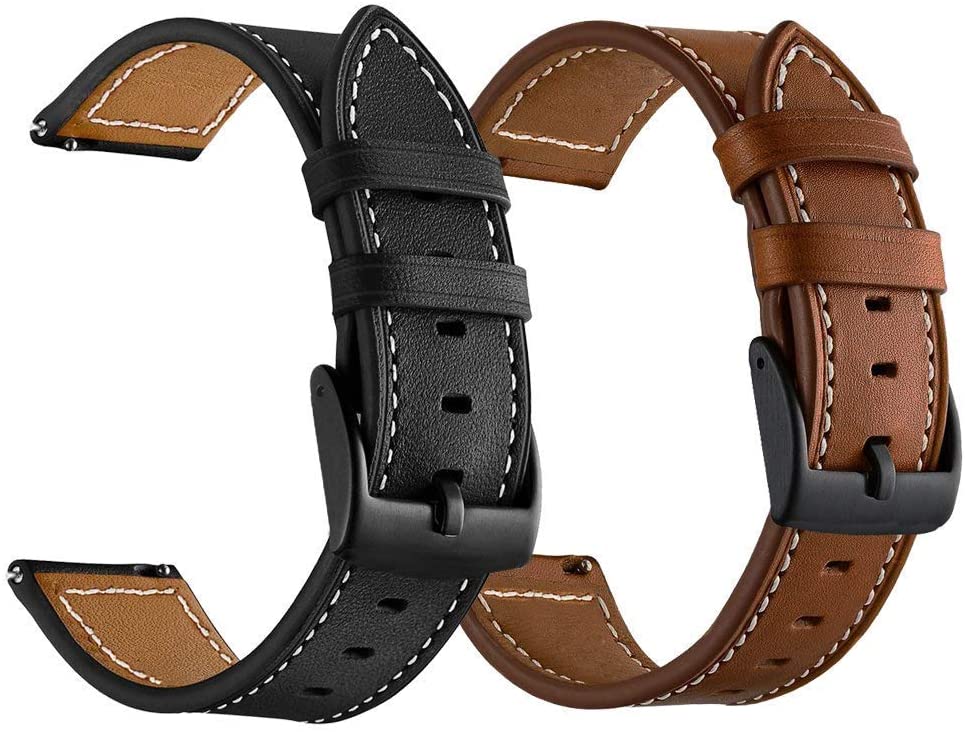 Ldfas Genuine Leather Strap Galaxy Watch