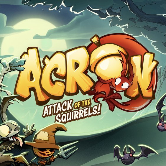 Acron: Attack of the Squirrels Logo