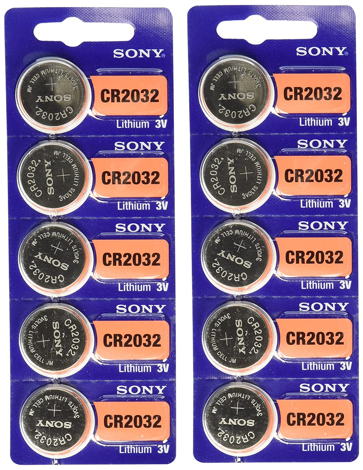 Sony Cr2032 Batteries
