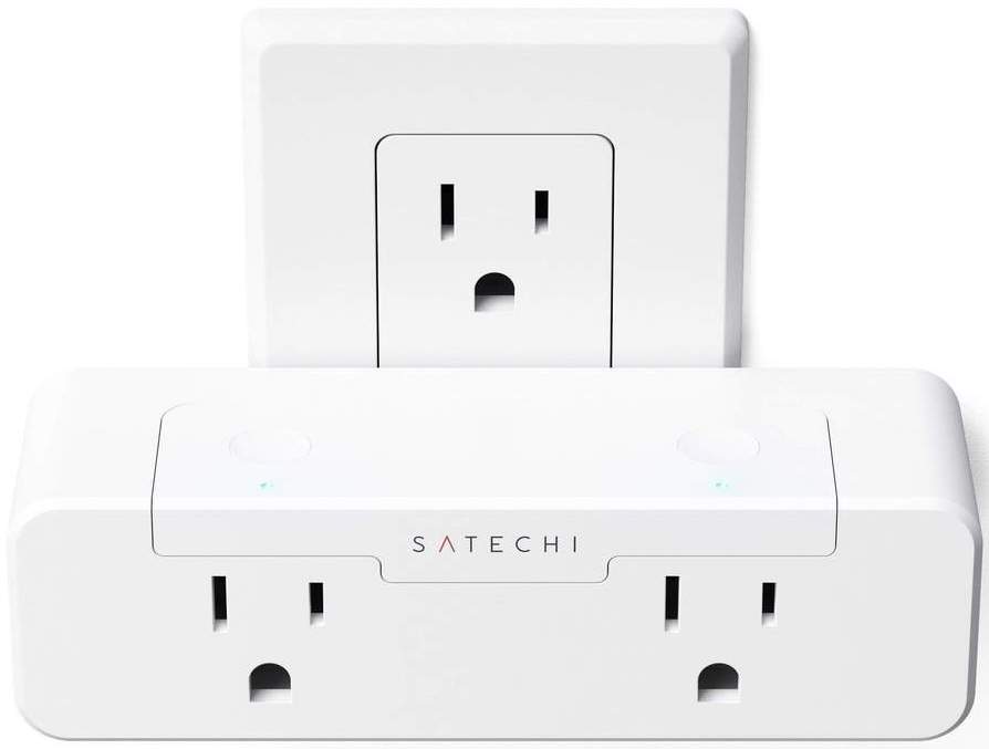 Dual Smart Outlet Works With Apple Homekit Wall Chargers Satechi 395527 1024x