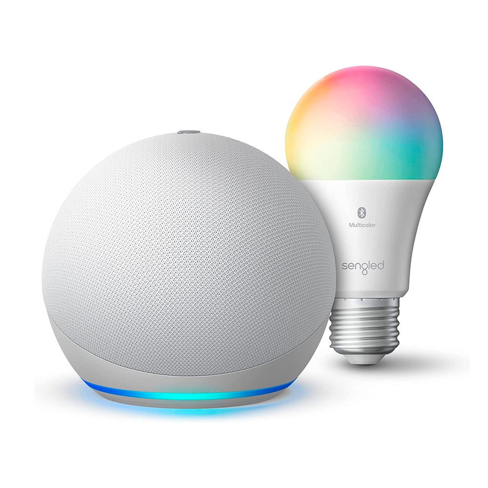 Echo Dot 4th Gen Sengled Smart Bulb Bundle