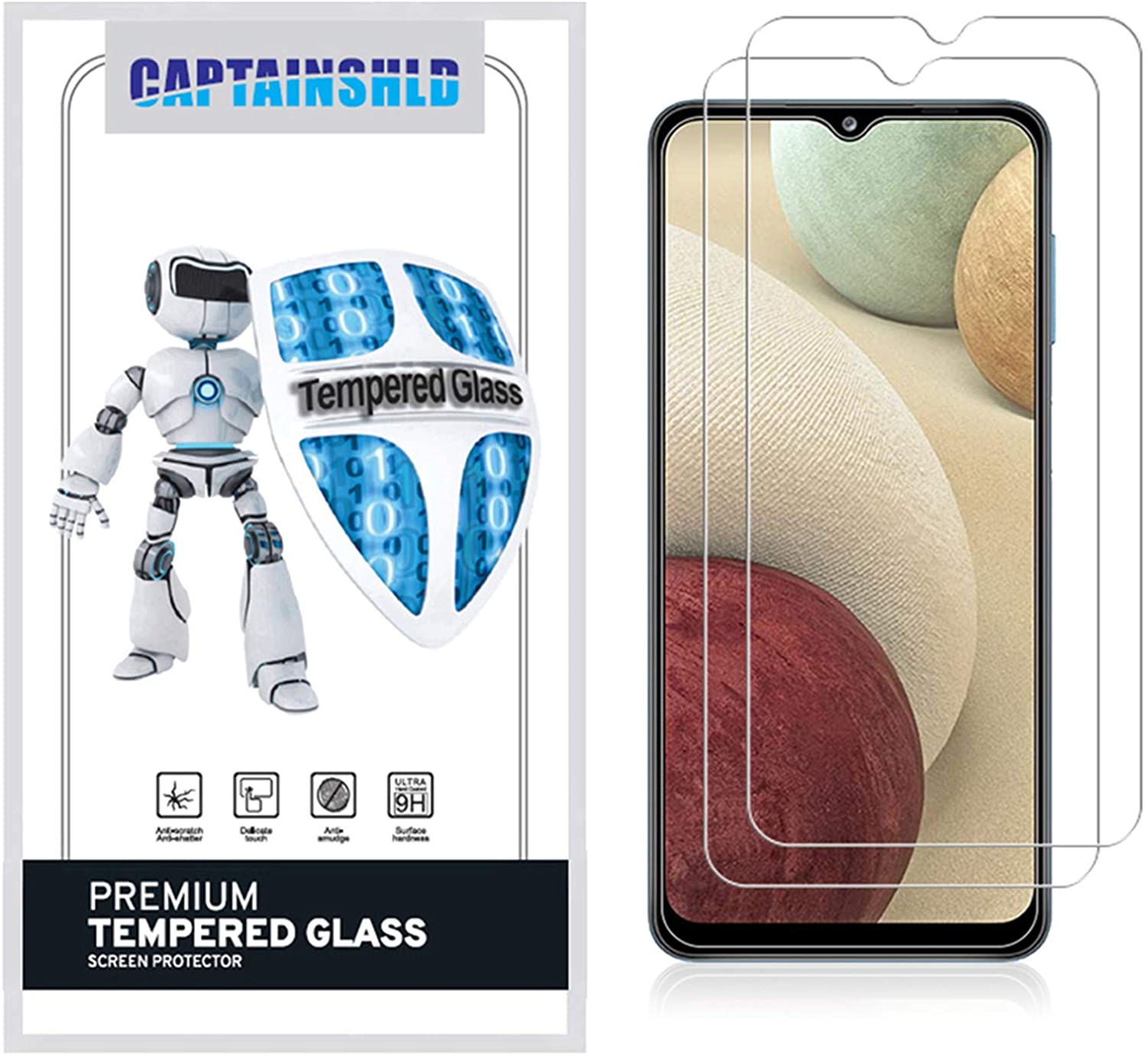 Captainshld Tempered Glass Screen Protector Nokia G10 G20 Reco