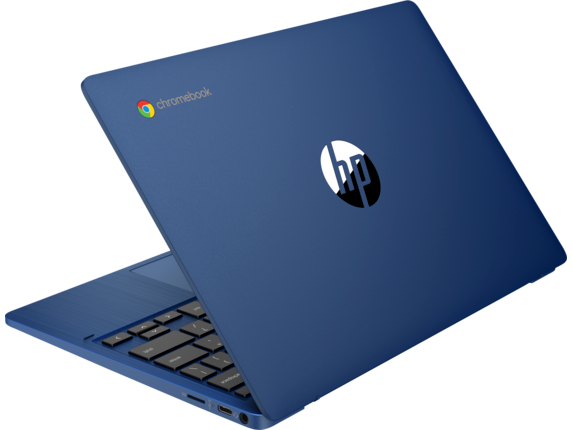 HP Chromebook 11a Blue Back
