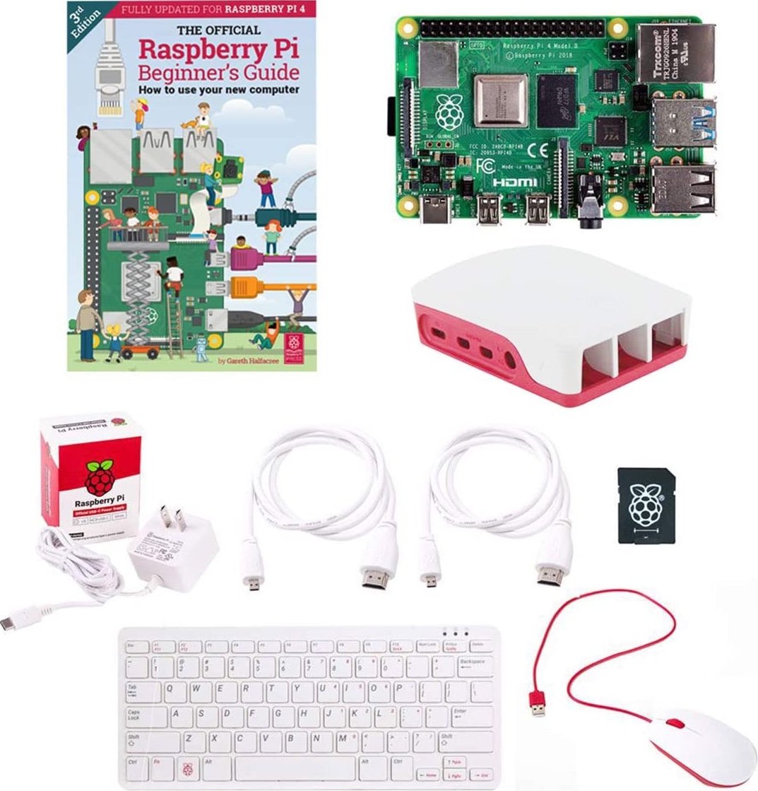 Raspberry Pi 4 Complete Desktop Kit