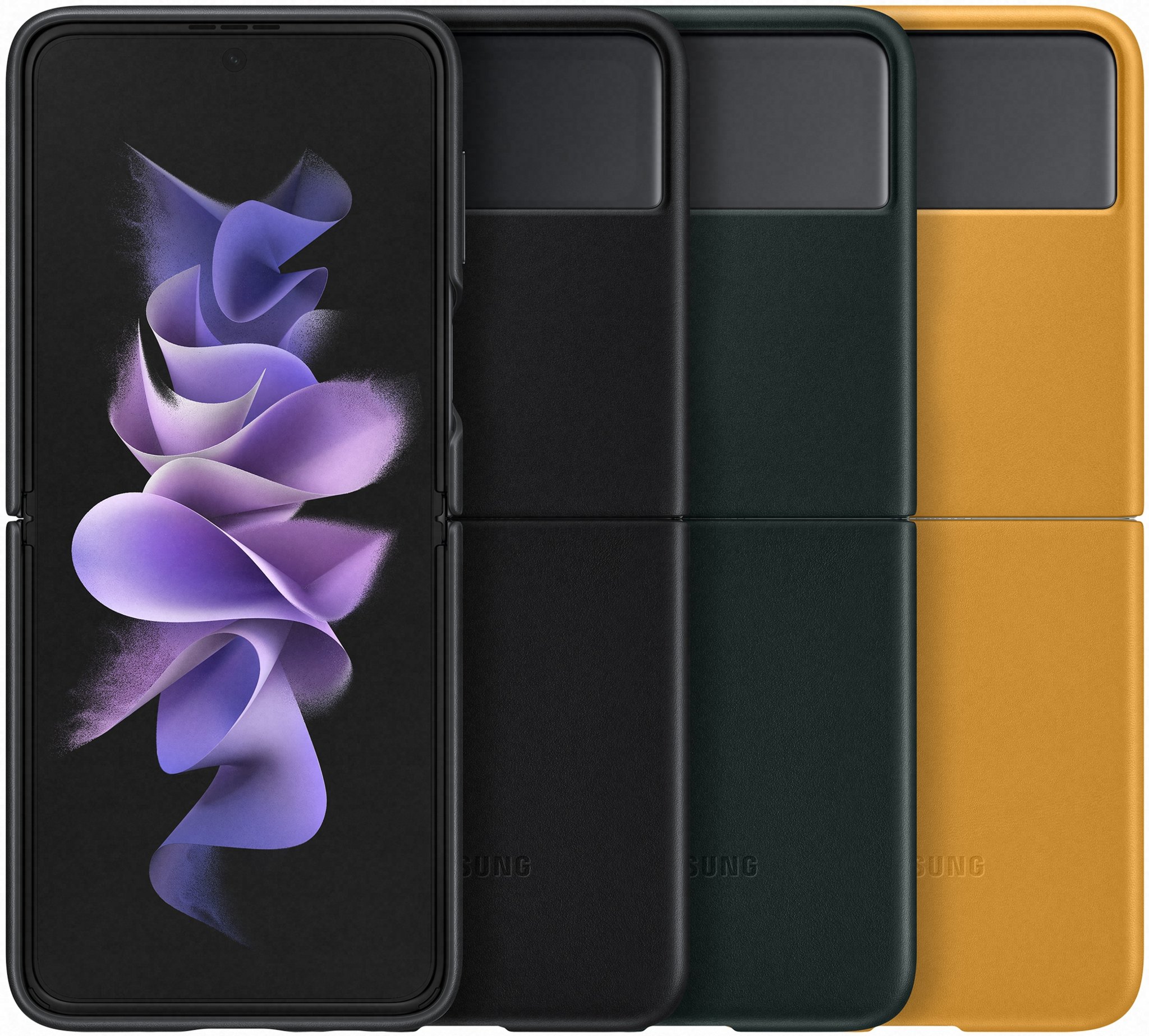 Samsung Galaxy Z Flip 3 Leather Case