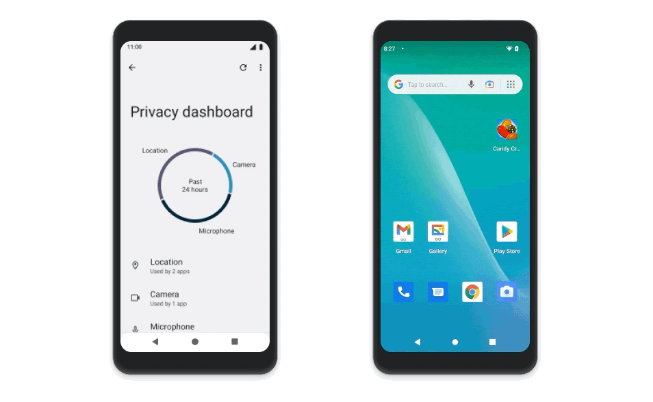 Android 12 Go Edition Privacy Dashboard