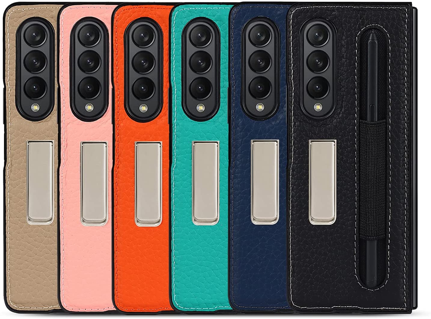 Dootoo Z Fold 3 Pen Case With Kickstand All Colors