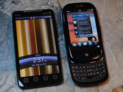 Sprint Evo 4G and Palm Pre