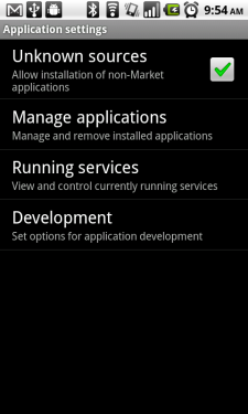 Apps on the Nexus One