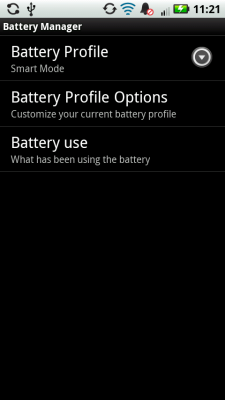 Motorola Droid X Battery Manager