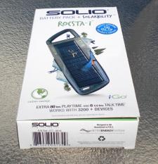 Solio Rocsat packaging