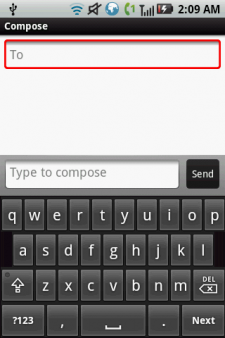 Android 1.5 stock keyboard