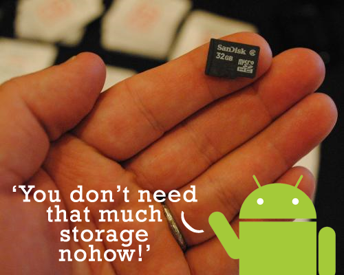 Android 32GB microSD card