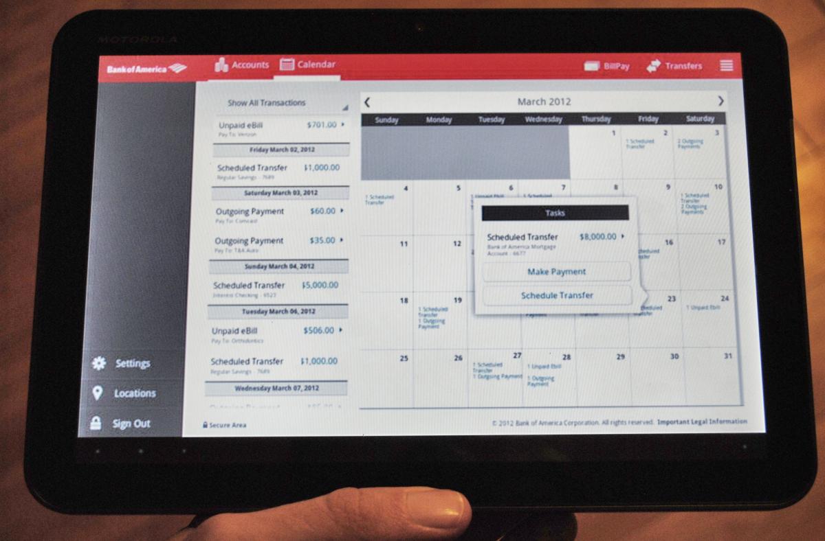 Bank of America introduces new tablet optimized app for Android