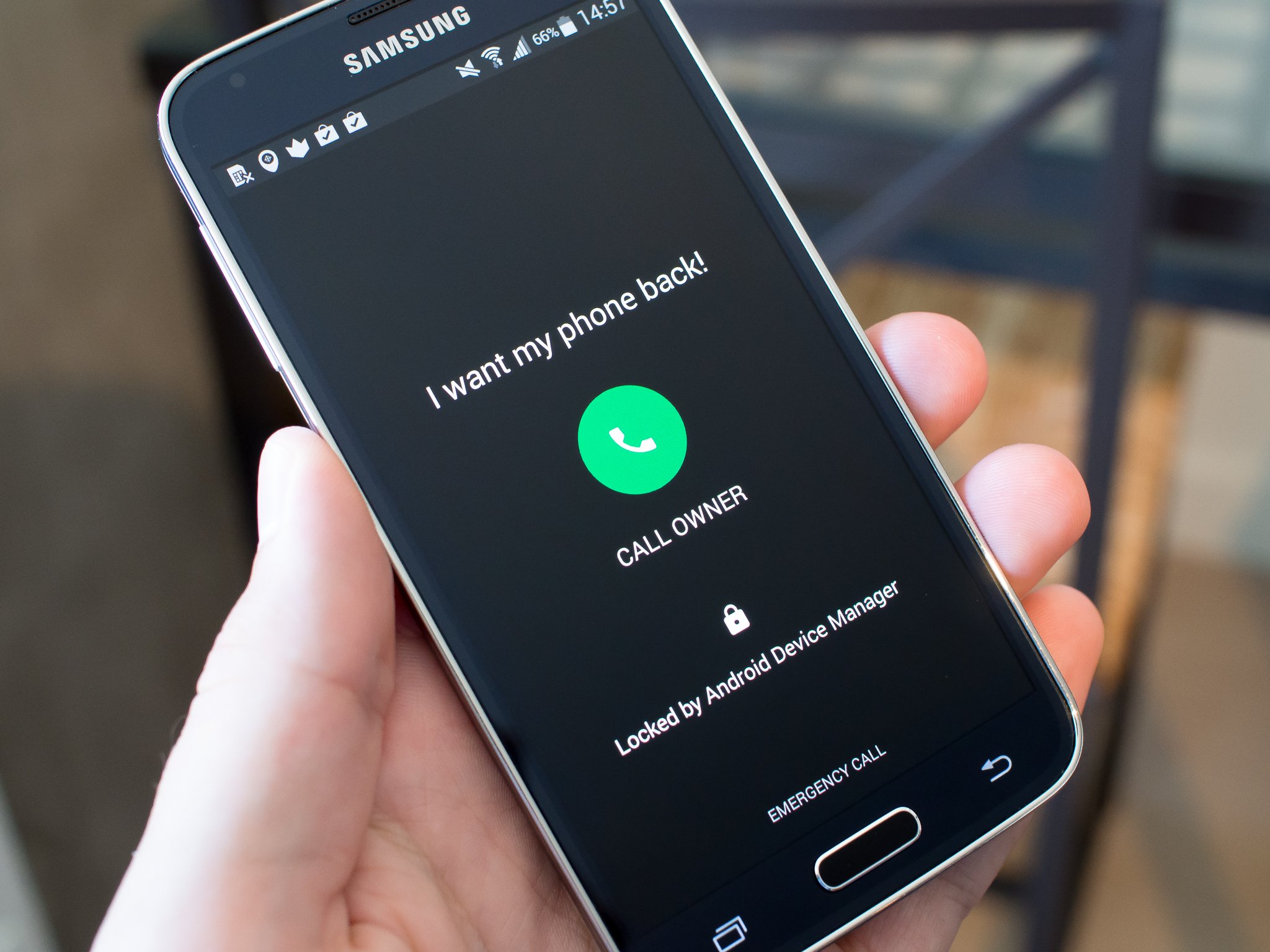Android Device Manager adds message and callback number ...