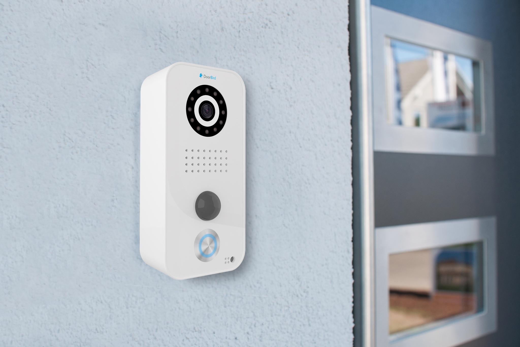Keep an eye out for visitors with the DoorBird Video Doorbell
