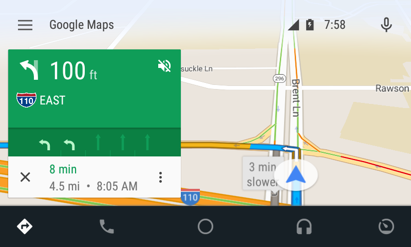 google maps auto 8