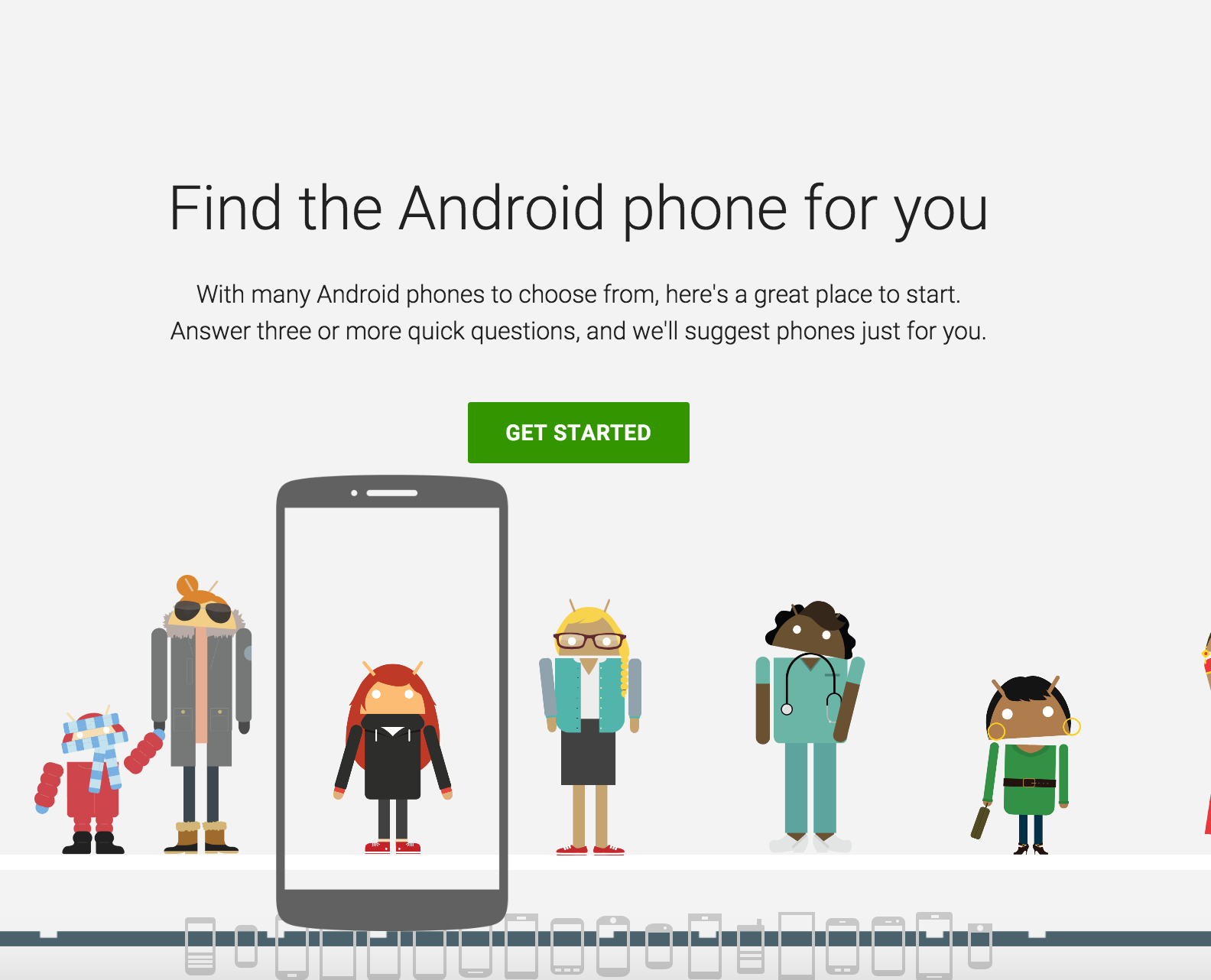Google&#39;s wants to help you pick your next phone with new online tool